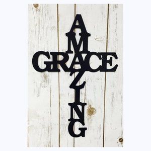 Garden Flag- NEW- Amazing Grace- Christian Cross